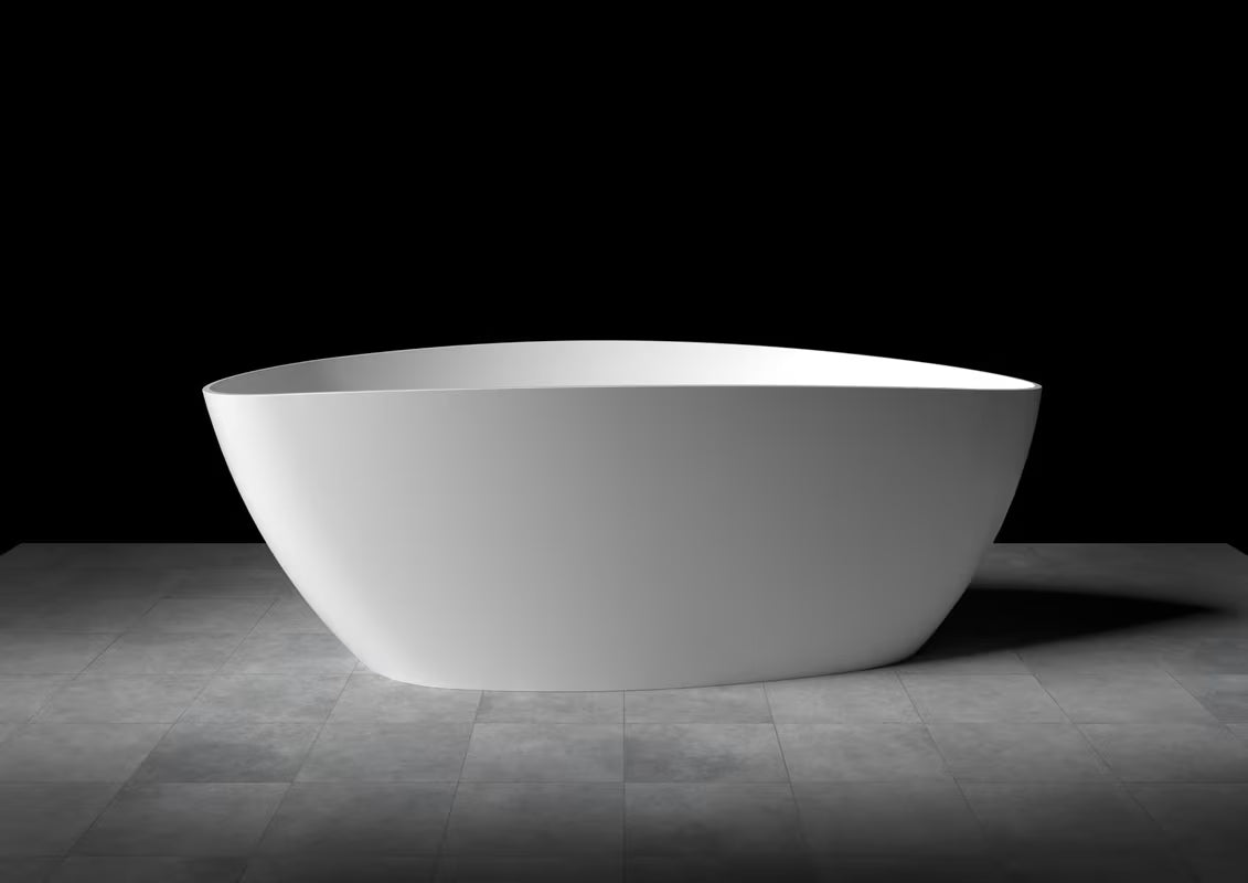 Samostojeća kada  SAT od lijevanog mramora 156x71 cm u lijevoj i desnoj izvedbi