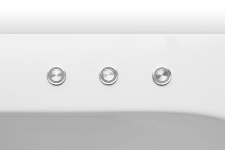 SAT samostojeći  akrilna kada u lijevoj izvedbi s hidromasažom, zračnom masažom i kromoterapijom