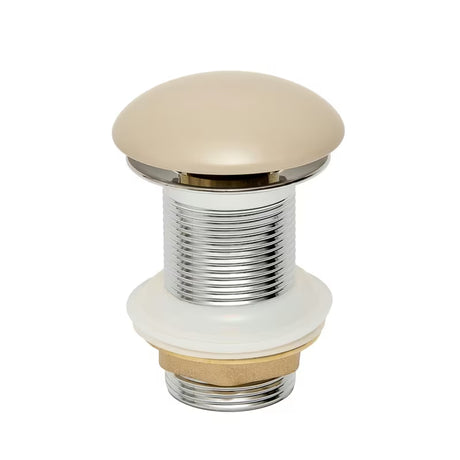 Nezatvarajući umivaonički odvod SAT u bež mat završnoj obradi pro umivaonik bez preljeva.