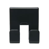 Crna šipka za ručnike SAT Walk-in kao praktičan dodatak za walk-in tuš paravan