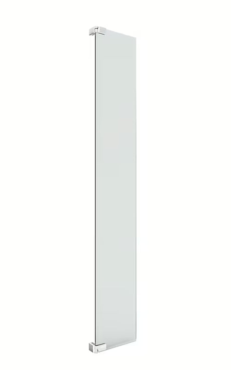 Okretna preklopna bočna stijena SAT Walk-in od prozirnog stakla u krom izvedbi, zakretna za 90°.