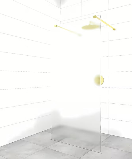 Nosač za učvršćenje pro walk-in za tuš stijenu SAT Walk-In u izvedbi PVD gun metal