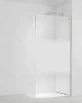 SAT Walk-in tuš stijena Walk-In 110 cm bijela s prozirnim staklom i intimnom trakom
