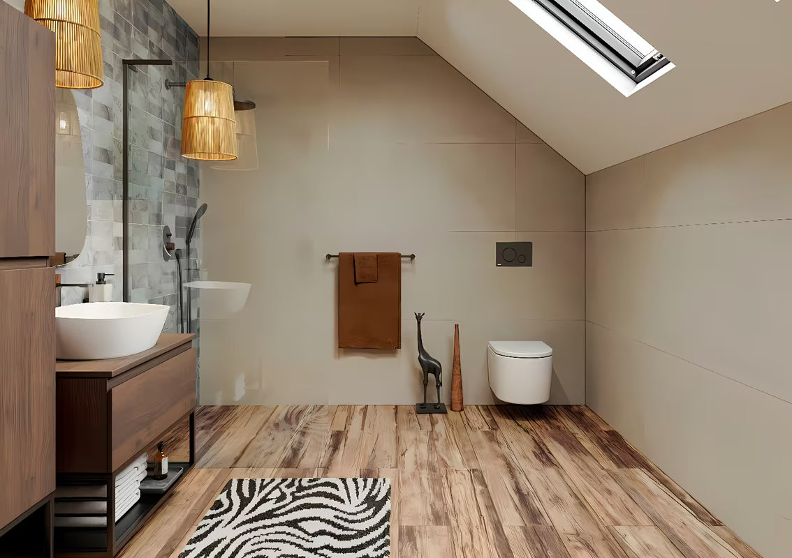 Walk-in tuš stijena SAT Walk-in 100 cm u mat crnoj boji s prozirnim staklom i EasyClean premazom