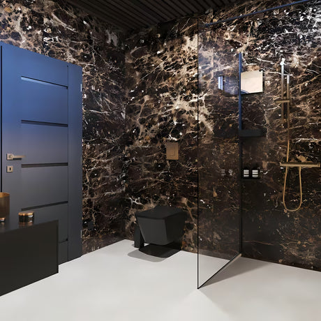 Walk-in tuš stijena SAT Walk-in s prozirnim staklom 8 mm i krom profilom