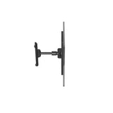 SAT Walk-in tuš stijena Walk-In 110 cm s crnim profilima i neprozirnim smoky staklom