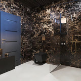 Walk-in tuš stijena SAT Walk-in 80 cm s prozirnim staklom i kromiranim profilom