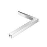 Walk-in tuš stijena SAT Walk-in 110 cm u krom izvedbi s prozirnim staklom i intimnom trakom