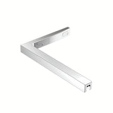 SAT Walk-in tuš stijena Walk-In 110 cm u krom izvedbi s prozirnim staklom i bezokvirnom izvedbom.