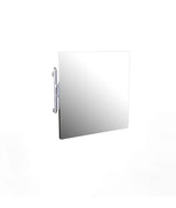 SAT Walk-in tuš stijena Walk-In 110 cm u sjajnom kromu s neprozirnim staklom sa smoky efektom