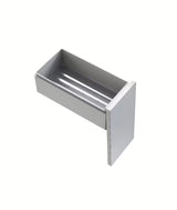 Walk-in tuš stijena SAT Walk-in 110 cm s prozirnim staklom i kromiranim profilom u bezokvirnoj izvedbi.