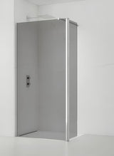 SAT Walk-in tuš stijena Walk-In 80 cm u sjajnom kromu s premazom Easy Clean