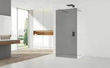 SAT Walk-in tuš stijena Walk-In 90 cm u crnoj izvedbi s bezokvirnim staklom