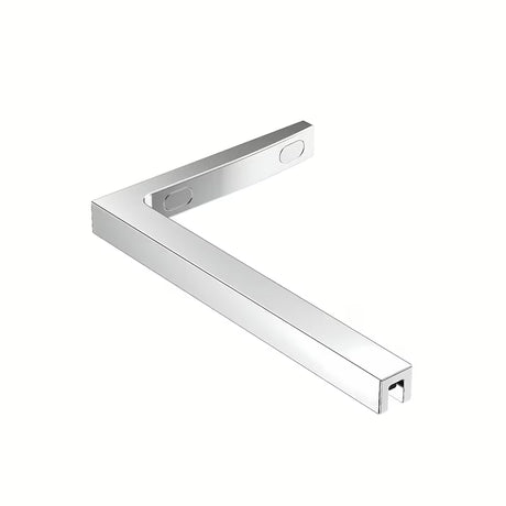 SAT Walk-in tuš stijena Walk-In 100 cm s krom profilima i dekorom dimljenog efekta