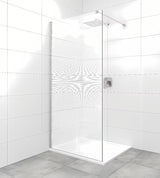 Aluminijska stabilizacijska šipka SAT Walk-in sa zglobovima na oba kraja pro za stabilizaciju walk-in stakla.