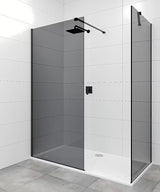 Crna stabilizacijska šipka SAT Walk-in sa zglobovima pro za stabilno učvršćenje walk-in stakla