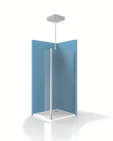 Stabilizacijski nosač SAT Walk-in sa zglobovima na oba kraja pro za pričvršćenje stakla na strop.