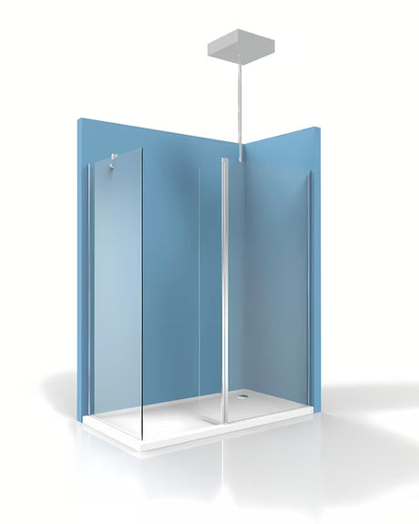 Stabilizacijski nosač SAT Walk-in sa zglobovima na oba kraja pro za pričvršćenje stakla na strop.