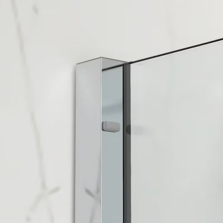 Tuš kabina SAT Xmotion 110x90 cm s prozirnim staklom, bezokvirnom izvedbom i kromiranim profilima