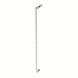 Pravokutna tuš kabina SAT Xmotion 140 x 110 cm s kliznim vratima i prozirnim staklom u sjajnom kromu.