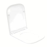 Bijeli WC daska SAT B-Way s funkcijom soft Close i čeličnim šarkama