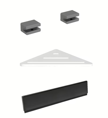 Set kupaonskih dodataka SAT X-Way s izdržljivom PVD površinskom obradom pro usklađen izgled kupaonice.