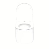 Bijeli viseća WC školjka SAT Tornado s vrtložnim ispiranjem, bezrubnom izvedbom i sjedalom soft Close.