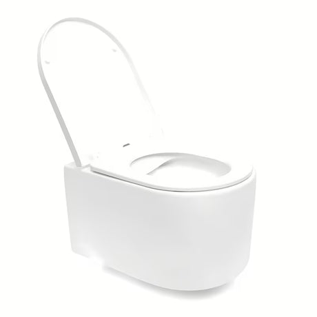 Viseći WC set SAT Tornado s vrtložnim ispiranjem i modulom Geberit Duofix s tipkom za aktivaciju Sigma