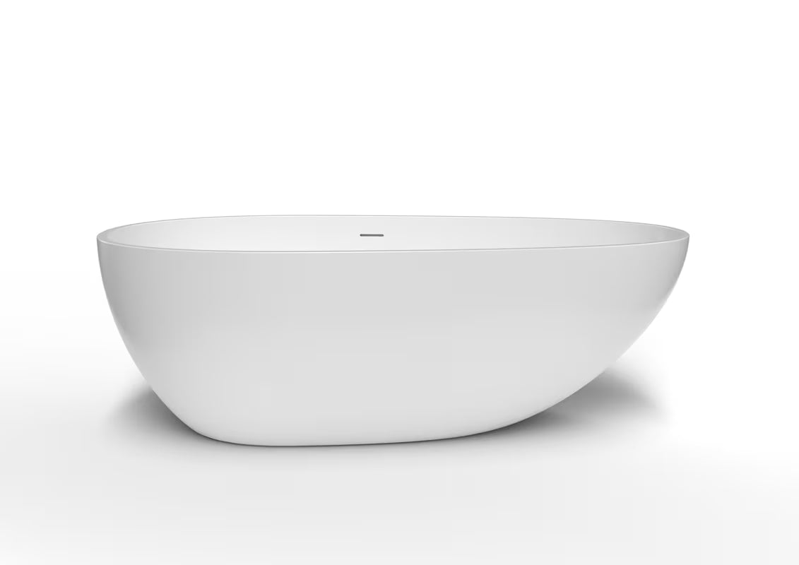 Samostojeća kada  SAT Zita od lijevanog mramora 170x88 cm, lijeva i desna varijanta