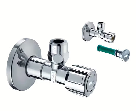 Schell kutni ventil s filtrom sa samobrtvećim navojem ASAG easy i duljim pomičnim vretenom