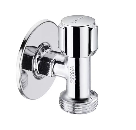 Kromirani ventil za perilicu Schell Comfort s gornjim upravljanjem i pomičnom rozetom