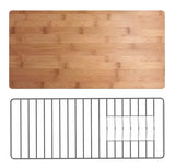 Crni granitni sudoper  Schock Mond s ocjednom plohom pro, nadgradna ugradnja, reverzibilna izvedba