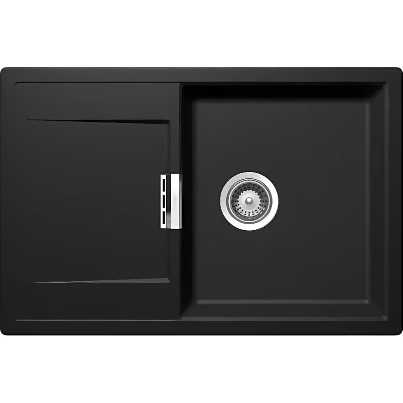 Granitni sudoper  Schock Mond s ocjeđivačem pro ugradnja na radnu ploču u boji stone.