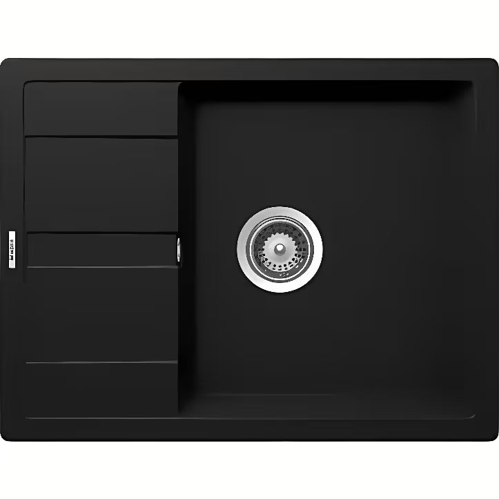 Granitni sudoper  Schock Manhattan D-100 s ocjeđivačem u boji nero pro ugradnja odozgo