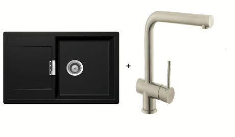 Povoljni set granitnog kuhinjskog sudopera Schock i kuhinjske slavine SIKO.