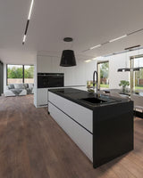 SIKO jednoručna baterija stojeća miješalica za sudoper crni krom s tušem pričvršćenim magnetom