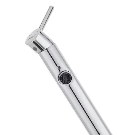 Kromirana miješalica za sudoper SIKO Chrome s uvlačnim pričvršćenjem pro za montažu ispod prozora i ručicom uz izljev