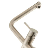 Nehrđajući troputni miješalica za sudoper SIKO Supersteel s odvojenim izlazom pro filtriranu vodu.