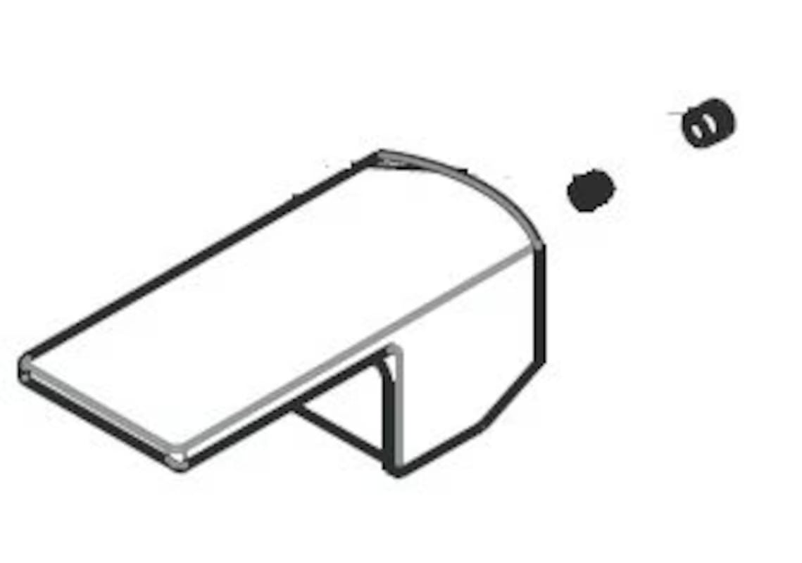 Zamjenska ručica pro za slavinu SIKO Elements u kromiranoj izvedbi.