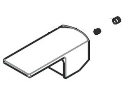 Zamjenska ručica pro za slavinu SIKO Elements u kromiranoj izvedbi.