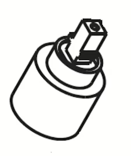 Kartuša SIKO Elements namijenjena pro miješalice za tuš pro za glatku regulaciju protoka i temperature vode.