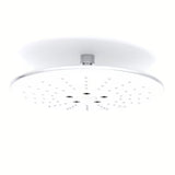 Bijela nadglavni tuš SIKO okruglog dizajna s tipkom pro, prebacivanje 3 mlaza