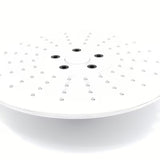 Bijela nadglavni tuš SIKO okruglog dizajna s tipkom pro, prebacivanje 3 mlaza