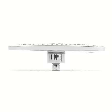 Pravokutna nadglavni tuš SIKO Chrome u bijeloj/krom izvedbi s dvije funkcije mlaza.