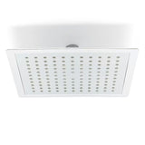 Kvadratna nadglavni tuš SIKO Grey-Chrome u sivoj/krom boji, dimenzije 23 x 23 cm