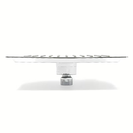 Kvadratna nadglavni tuš SIKO Grey-Chrome u sivoj/krom boji, dimenzije 23 x 23 cm