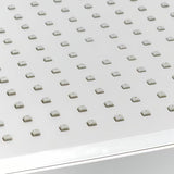 Kvadratna nadglavni tuš SIKO Grey-Chrome u sivoj/krom boji, dimenzije 23 x 23 cm