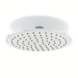 Okrugli nadglavni tuš SIKO Grey-Chrome u kombinaciji sive i kroma, promjer 20 cm.