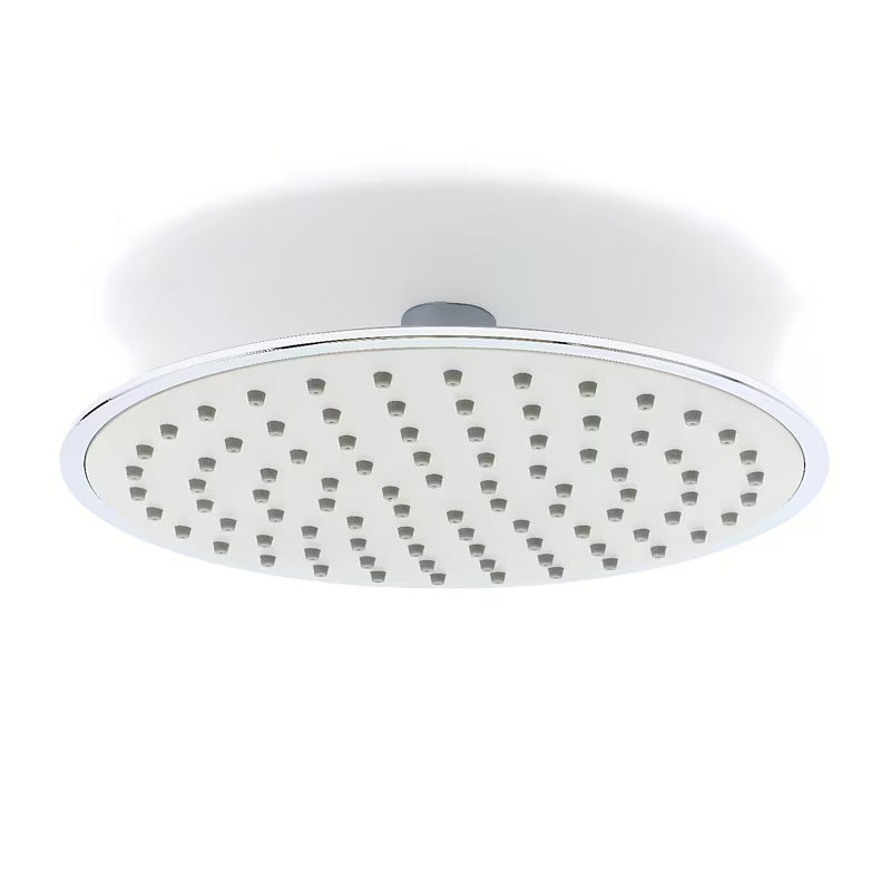 Okrugli nadglavni tuš SIKO Grey-Chrome u kombinaciji sive i kroma, promjer 20 cm.