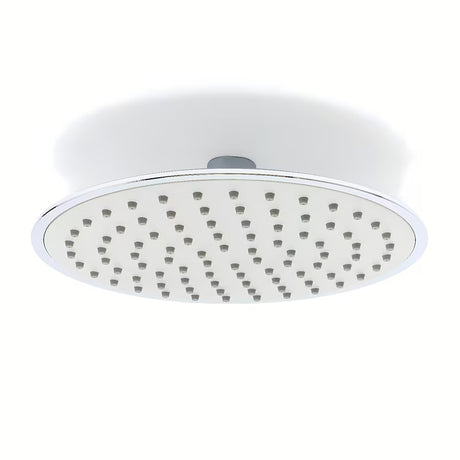 Okrugli nadglavni tuš SIKO Grey-Chrome u kombinaciji sive i kroma, promjer 20 cm.